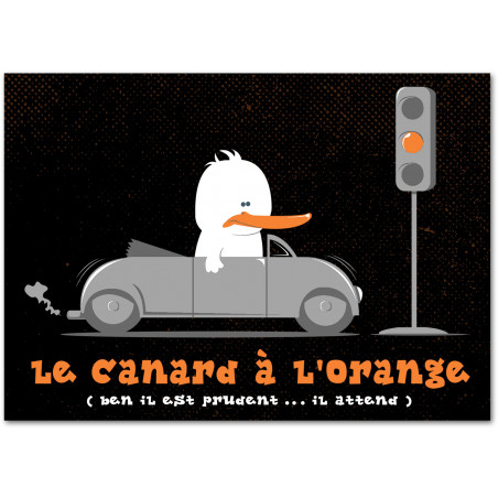 Affiche "Le Canard à l'orange"