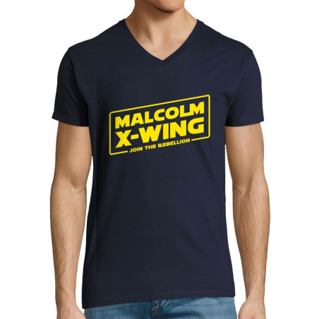 T-shirt homme col V "Malcom...