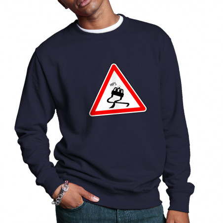 Sweat homme col rond "Hips...