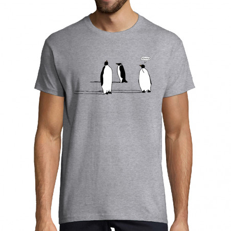 T-shirt homme "Pingouins...