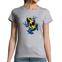 T-shirt femme gris chiné DendroBat (Mr Mouton,Animaux)