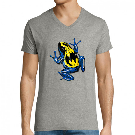 T-shirt homme col V...