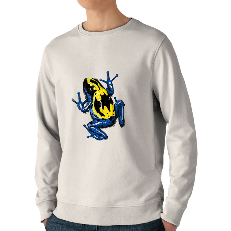 Sweat homme bio col rond naturel DendroBat (Mr Mouton,Animaux)