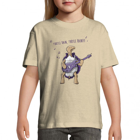 T-shirt enfant "Turtle Rain"