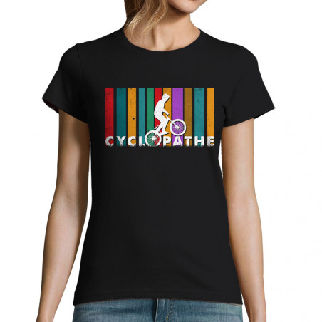 T-shirt femme "Cyclopathe"