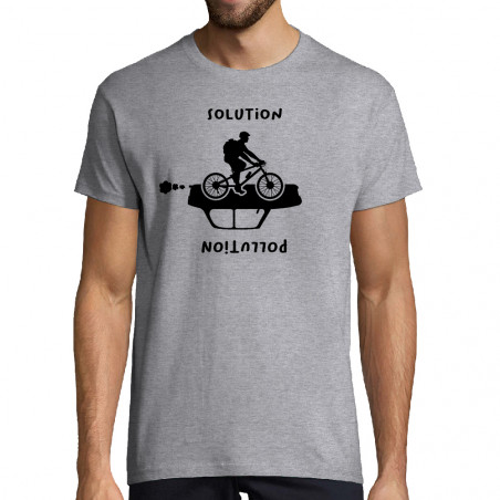 T-shirt homme "Pollution...