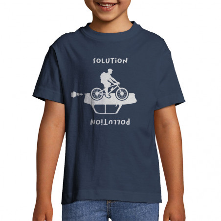 T-shirt enfant "Pollution...