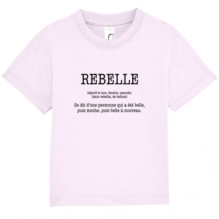 T-shirt bébé "rebelle"