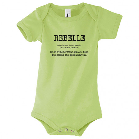 Body bébé "rebelle"