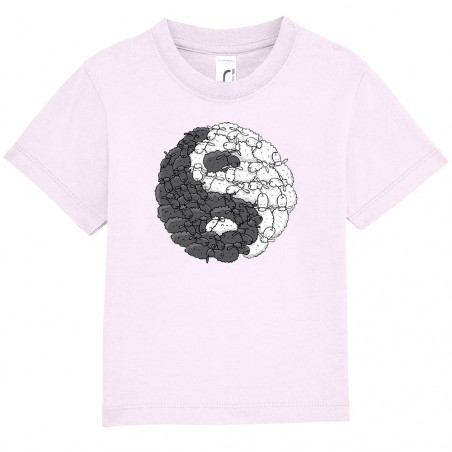 T-shirt bébé "Yin Yang...