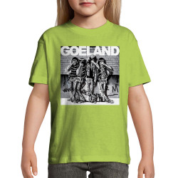 T-shirt enfant vert pomme Goeland Ramones (Goéland,Animaux)