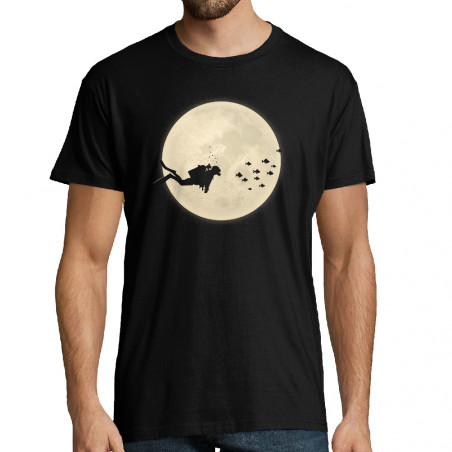 T-shirt homme "Plongeur Lune"