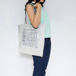 Sac shopping en toile blanc The Answer to Life 42 (Le Duc,Jeux Vidéo / Geek)