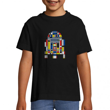 T-shirt enfant "R2D2 Mondrian"