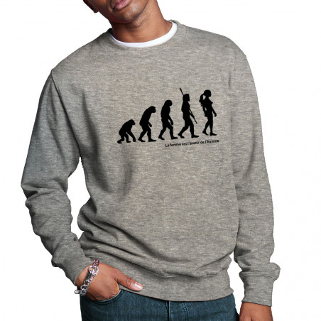 Sweat homme col rond "La...