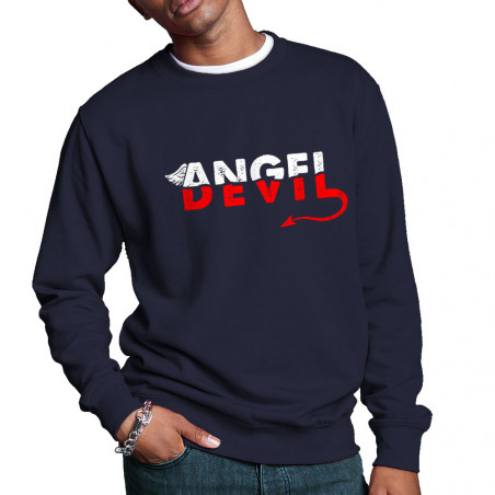 Sweat homme col rond "Angel...
