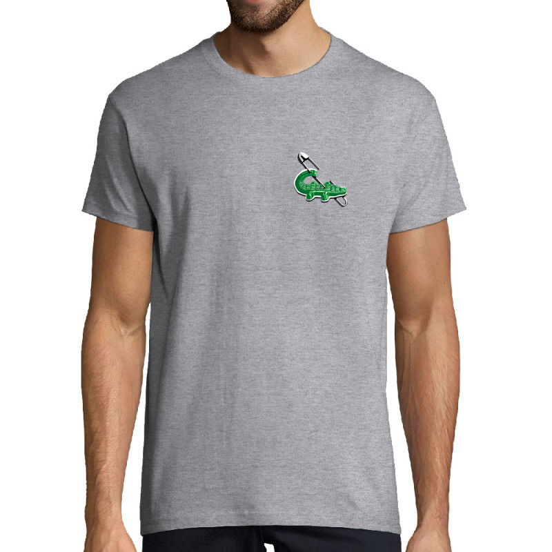 Tee-shirt homme gris chiné Laribo (Trabe,Fruits & Légumes,Humour,Détournements)