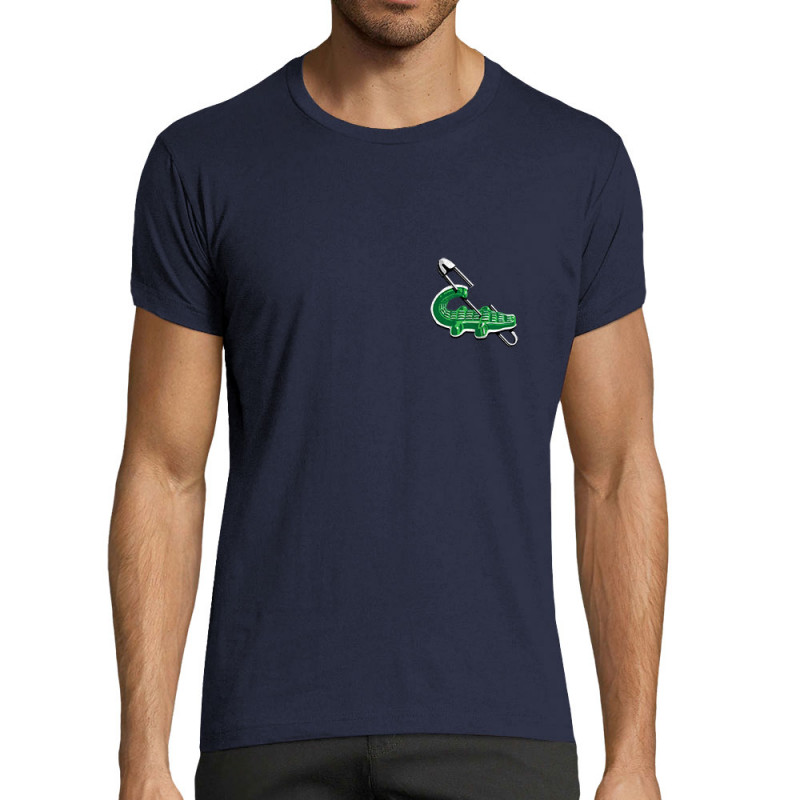 T-shirt homme fit bleu marine Laribo (Trabe,Fruits & Légumes,Humour,Détournements)