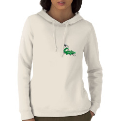 Sweat femme à capuche coton bio naturel Laribo (Trabe,Fruits & Légumes,Humour,Détournements)