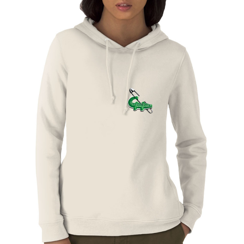 Sweat femme à capuche coton bio naturel Laribo (Trabe,Fruits & Légumes,Humour,Détournements)