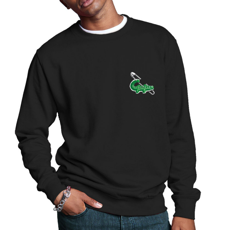 Sweat homme col rond noir Laribo (Trabe,Fruits & Légumes,Humour,Détournements)