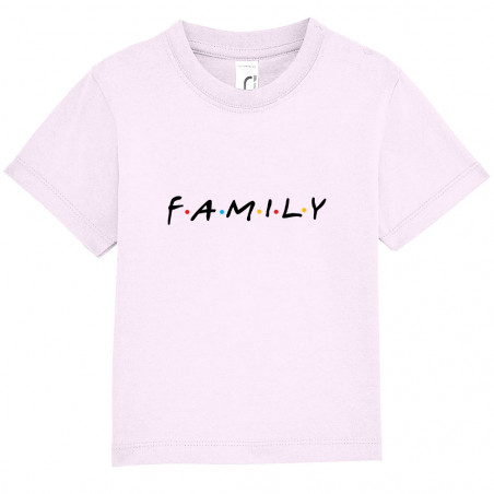 T-shirt bébé "Family Friends"