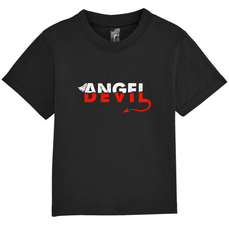 T-shirt bébé "Angel Devil"