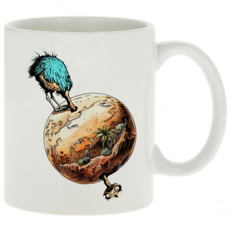 Mug "Autruche Terre"