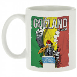 Mug blanc Goéland Président (Animaux,Goéland,Elections)