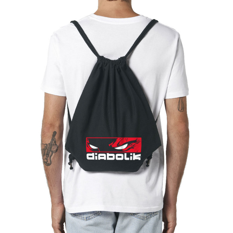 Sac à dos en toile recyclée noir Diabolik - Heros (Diabolik)