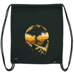 Sac à dos en toile recyclée noir Aide la nature (Ecologie,Amazon)