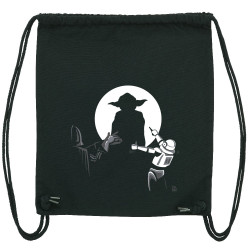 Sac à dos en toile recyclée noir Dark Ombre (Trabe,Jeux Vidéo / Geek,Films/Séries,Humour,Star Wars)