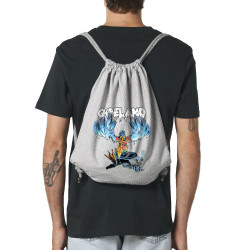 Sac à dos en toile recyclée gris chiné Goéland H5N1 (Goéland,Animaux)