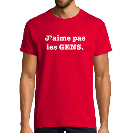 T-shirt homme "J'aime pas...