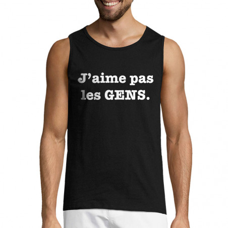 Débardeur homme "J'aime pas...