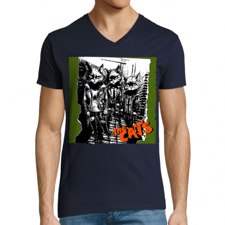 T-shirt homme col V "The...