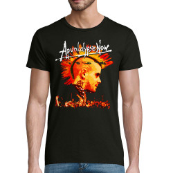 T-shirt homme coton bio noir Apunkalypse Now (Gondrax,Slogans Débiles,Rock & Punk)
