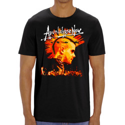 T-shirt homme coton bio noir Apunkalypse Now (Gondrax,Slogans Débiles,Rock & Punk)