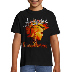 T-shirt enfant noir Apunkalypse Now (Gondrax,Slogans Débiles,Rock & Punk)