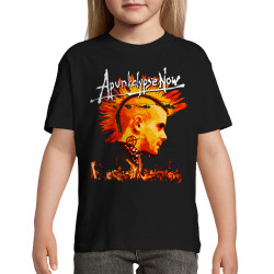 T-shirt enfant noir Apunkalypse Now (Gondrax,Slogans Débiles,Rock & Punk)