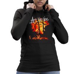 Sweat femme à capuche noir Apunkalypse Now (Gondrax,Slogans Débiles,Rock & Punk)