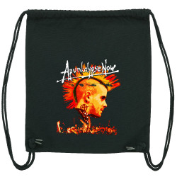 Sac à dos en toile recyclée noir Apunkalypse Now (Gondrax,Slogans Débiles,Rock & Punk)