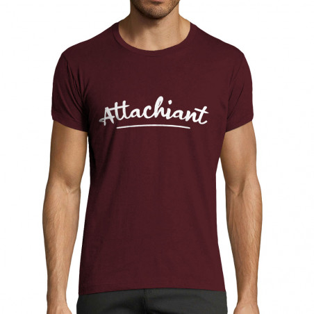 T-shirt homme fit "Attachiant"