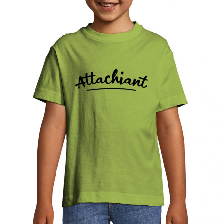 T-shirt enfant "Attachiant"