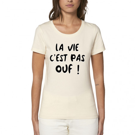 T-shirt femme coton bio "La...