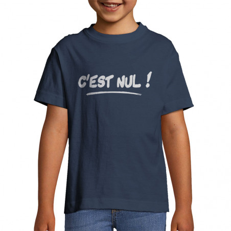 T-shirt enfant "C'est nul"