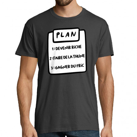 T-shirt homme "Plan devenir...