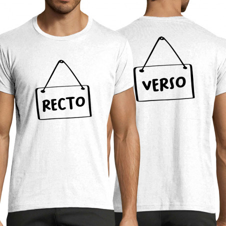 T-shirt homme fit "Recto...