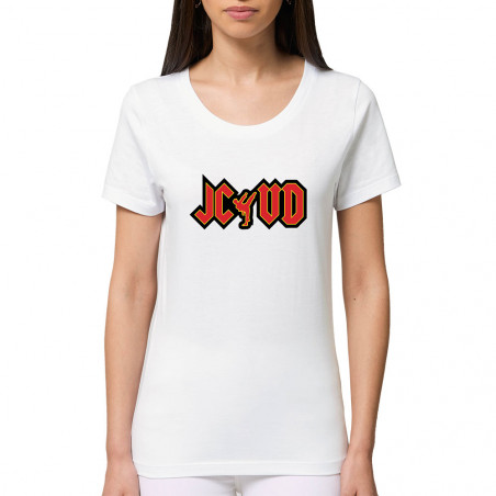 T-shirt femme coton bio "JCVD"
