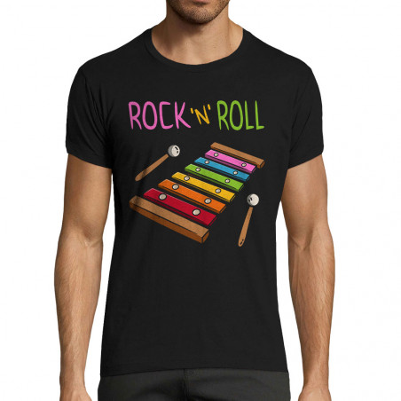 T-shirt homme fit "Rock N...